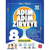 Newton Yayınları 8.sınıf Adım Adım Zirveye Matematik Yeni Nesil