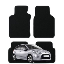 Citroen C3 2. Nesil 2009-2016 Özel Kesim Tam Uyumlu Lüx Oto Halı Paspas , Citroen Paspas , Citroen Halı Paspas , C3 Paspas , Citroen C3 Paspas