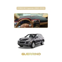 Porsche Cayenne 2002-2010 - 955 / 957 Torpido Koruma Halısı Bej Kenar