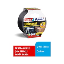 Duct Tamir Bandı, Extra Power Universal, Siyah, 10m X 50mm