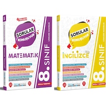 Pruva Akademi 8. Sınıf Matematik + İngilizce Sorular Konuşuyor Seti 2 Kitap 2023