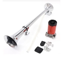 Point Marine Korna 12v Kendinden Motorlu Krom Havalı Korna