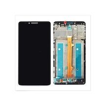 Huawei Uyumlu Mate 7 Lcd Ekran Siyah Çıtalı