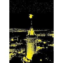 Puzzle Galata Kulesi 1000 Parça Neon Puzzle