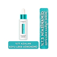 Bright Reveal Sivilce, Güneş, Yaşlanma Lekelerinde Etkili Koyu Leke Karşıtı Serum, 10% Niasinamid, 30 Ml