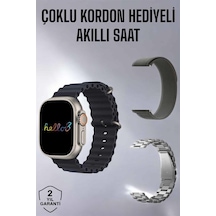 Akıllı Saat Yeni Nesil Bluetooth Bağlantılı Uyku Sağlık Takibi Gps Ve Nfc Uyumlu Siyah