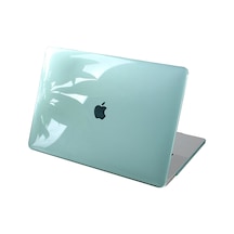 Apple Uyumlu MacBook Air M2-m3 Kılıf 13.6 İnç A2681 A3113 İle Parmakizi Bırakmaz Parlak Kristal 001