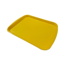 Servis Tepsisi 35.5 X 27 CM Döner Dürüm Hamburger Fast Food Tepsi 1 Adet-Sari