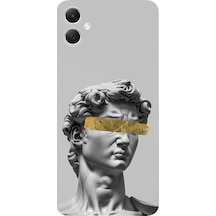 Samsung Galaxy A05 Uyumlu Modern Hellenistik Davut Baskılı Silikon Kılıf Renkli