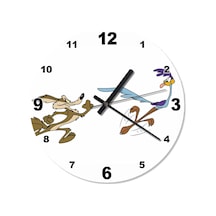 Road Runner Çocuk Odası Duvar Saati (407732219) Çok Renkli