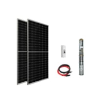 72 V Volt 1 HP 0.75 kW 750 W Watt Dc Kademeli Dalgıç Solar Pompa 910 Watt Güneş Paneli Solar Sulama Paket Sistem