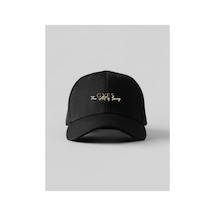 Caxis The Art Of Living Unisex Model Ayarlanabilir Cırtlı Spor Şapka Orijinal Cap Siyah