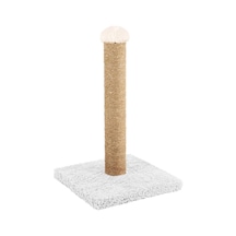 Peluş Tabanlı Kedi Tırmalama Direği