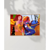 Çerçevesiz Poster İfade Ve Enerji