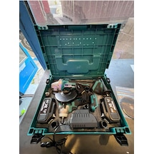 Böhrer HB069T Akülü Taşlama + Akülü Bijon Somun Sıkma + Çift Bataryalı V58 5000MAH Profesyonel Taşlama Set