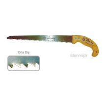 Abay Orta Diş Bağ Testere 35 Cm - Ahşap Sap