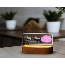 Bk Gift Kişiye Özel İsimli Doktor Temalı Led Işıklı Akrilik Masa İsimliği-6, Ofis Dekoru, Mesleki Hediye, Ofis Hediyeleri Kobitmeyen137974 Bk Gift