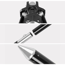 Wondernest Tripod Titanyum Standı Şık Shınetrıp Renk Pot Pişirme Piknik Kamp İçin Asılı Alüminyum Alaşımlı Açık A073 - Ju Gri