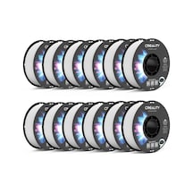 Creality Petg Filament 1,75 3d Yazıcı Filamenti: Mükemmel Dayanıklılık, Yüksek Hassasiyet, Boyutsal Doğruluk +/- 0,02 Mm, 12 Kg Makara 26 Lbs , Çoğu Fdm 3d Yazıcıya Uygundur 12 Beyaz Petg