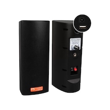 Hubrendy Sh Magicvoice Mv-26 2x7.5 Cm 50 Watt Komütatörlü Hat Trafolu Siyah Sütun Hoparlör 2'li Tak