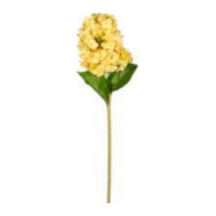 Yapay Ortanca Islak Dokulu Sarı 70 Cm. Çok Renkli
