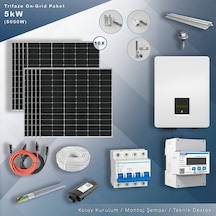 5kw Trifaze On-grid Paket Sistem