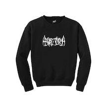 Burzum Shape Siyah Sweatshirt