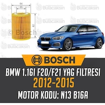 Bmw 1.16İ F20-F21 2012 - 2015 Bosch Yağ Filtresi