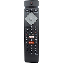 Phılıps Smart Tv Kumandası Netflix Youtube Kısa Yol Tuşlu 43pus6504 6500 Serisi Uyumlu