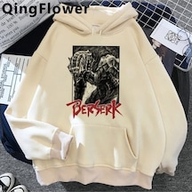 Berserk Guts Harajuku Unisex Kapüşonlu Mod79 12622 Beyaz Berserk Guts Harajuku Unisex Kapüşonlu Mod79 12622 Beyaz