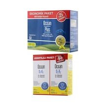Plus Omega 3 1200 Mg 100 Kapsül + Vitamin D3k2 Damla 20 Ml 2'li Avantaj Paket