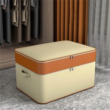 Unimarket Çift Fermuarlı Elbise Saklama Çantası, Gardırop Ayırma Saklama Kutusu, Çift Katmanlı Oxford Fermuarlı Elbise Saklama Çantası, Giysiler Için Taşınabilir Saklama Çantası, Ev Için Kat Lmvyx1