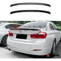 Bmw F30 Csl Stil Bagaj Spoiler - Parlak Siyah