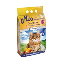 Mio Portakal Kokulu İnce Topaklaşan Bentonit Kedi Kumu 10 L