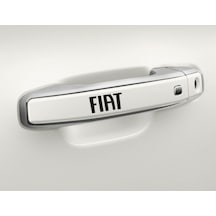 Fiat 500 Araba Kapı Kolu Araç Sticker Yapıştırma 8Ad