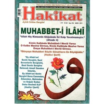 Hakikat - Aylık İslam Dergisi - Muhabbet-i İlahi Retro Eski Basım Yıl: 20 - Sayı 236 Mayıs - 2013