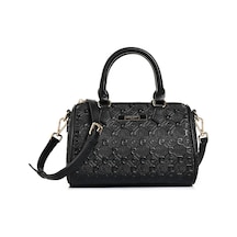 Pierre Cardin 05pc26y10617-p Kabartma Desenli Ayarlanabilir Askılı Omuz Çantası Siyah