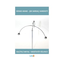 Newton Denge Adam Modern Metal Dekoratif Objeleri 1 Adet