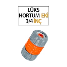Lüks Geçmeli Hortum Eki 3/4 Lük 1 Adet