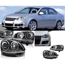 Volksvagen Jetta 2005-2006-2007 Bi Xenon Özellikli Krom R32 Ön Far