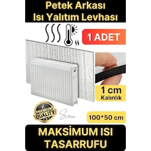 1 Adet Petek Arkası 1 Cm Isı Yalıtım Levhası Radyatör İzolasyon Kalorifer Ev Ofis Tasarruf Arkalığı