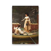 Edmund Blair Leighton - The Elopement Tablosu - 70x100cm 7/8 Yaş