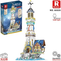 Reobrix 66028 Deniz Feneri Yaratıcı Yapı Blok Seti Building Blocks European Century:lighthouse - 2966 Parça