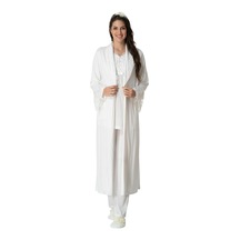 Mecit Pijama Mecit 1924 Ekru Dört Parça Hamile Lohusa Set