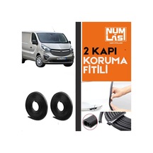 Opel Vivaro Panelvan 2014-2019 İki Kapı Koruma Fitili Siyah Renk Numlas-a Kalite-nm2709
