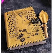 Kaplumbağa Terbiyecisi Deri Defter Kaplumbağa Terbiyecisi Deri Defter