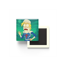Sheik - 9x9 Cm Baskılı Kare Buzdolap Magneti
