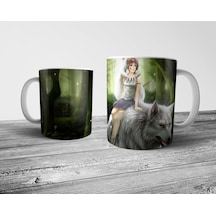 Pixxa Princess Mononoke Kupa Bardak Model 3