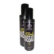 Cobeco Body Massage Oil Neutral 100ml Doğal Vücut Yağı 2 Adet
