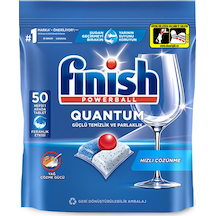 3 Adet Finish Bulaşık Makinesi Tableti Quantum 50'li 3 Adet Finish Bulaşık Makinesi Tableti Quantum 50'li